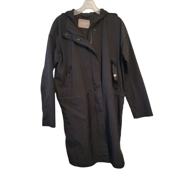 Everlane Black The City Anorak Rain Resistant Jacket Size Small - Picture 3 of 8